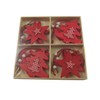 Heaven Sends - Scandi Star and Tree Christmas Decorations Boxed