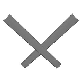 Mryok Replacement Earsocks for Oakley Muffler OX1034 Eyeglasses - Gray