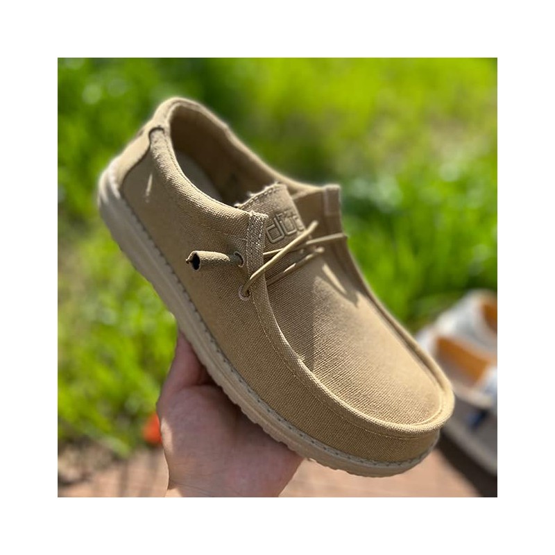 Horsdo 2-Pair Shoelaces Strings Replacement Laces for Hey Dude Shoes