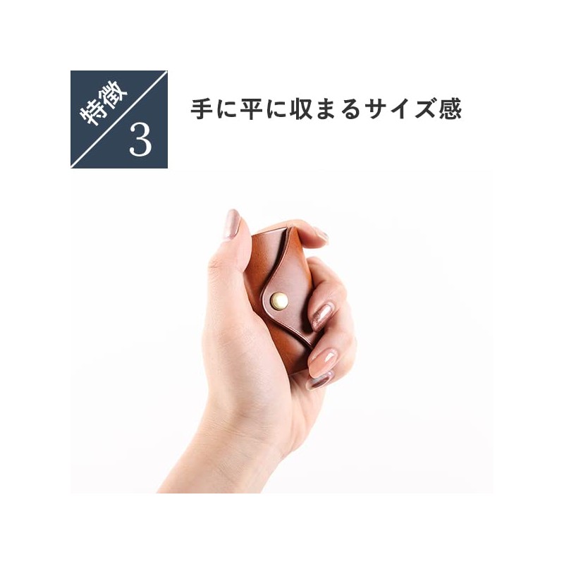 Lemma Carta Slide Key Case, Mini, Small, Men's, Compact, Leather,