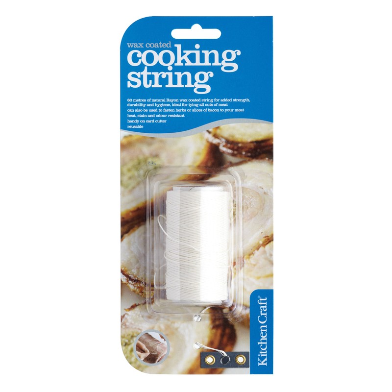 KitchenCraft Food Safe Butchers String, 60 M Reel of Cooking