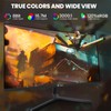 CRUA 24” Curved Gaming Monitor, 180Hz/144Hz FHD 1080P, Support 120%