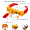 Hedume Wheel Clamp Lock with 3 Keys, Universal Security Tire