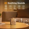 Unbranded Precision-Made Adaptable Maneuverable White Noise Machine with 20 Sounds