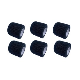 MONZÓ Cinta Cohesiva Tobillo y Muñeca Pack x6 - Vendas para Box y Gym 5 cm x 4.5 m - Transpirable y Resistente al Agua - Deportes y Fisioterapia - Sin