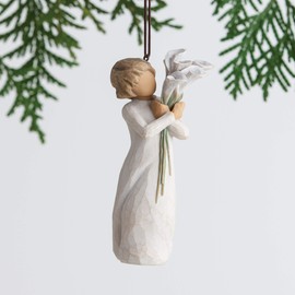 Willow Tree Beautiful Wishes Ornament, Sculpted Hand-Painted Figure