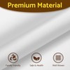 Barossa Design Fabric Snap-in Shower Curtain Liner Replacement, Removable &