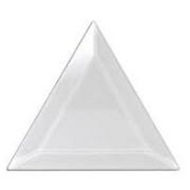 4" Triangle Clear Glass Bevels Box of 30 B4T