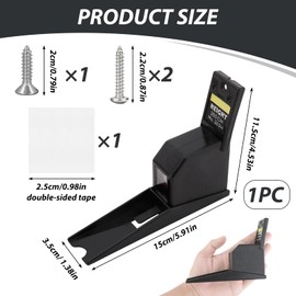 2 Meters Height Measurement Device Retractable Height Meter Measuring Tape Wall Mounted Growth Chart Portable Roll Ruler Body Measuring Tape Height Measurer Tool for Adult Child Home School Hospital