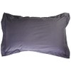 Helena Springfield Plain Dye Percale 50/50 Oxford Pillow Case, Charcoal,