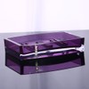 Bathroom Accessory Set,5 Pcs/Set Acrylic Brush Holder/Emulsion Bottle/Soap Dish/Gargle Cup
