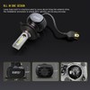 BEAMTECH H-4 Bulbs, S1 Series 900-3 Fanlsess 300% Brighter 6500K