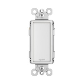 Legrand radiant NTLFULLWCC6 Full Adjustable LED Night Light Outlet, For Hallways and Stairs, Optional Louver, White (1 Count)