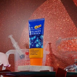 Skin protection and elastic skin sun cream 70ml collagen (WD30D2E) / 피부속 피부보호 탄력적 피부 썬크림 70ml 콜라겐 (WD30D2E)