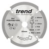 Trend - Craft saw blade 130mm x 24 teeth x