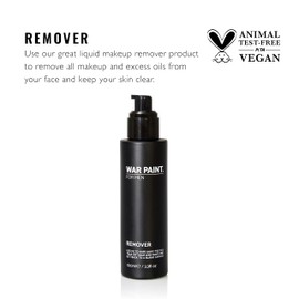 Warpaint for Men - Make Up Remover
