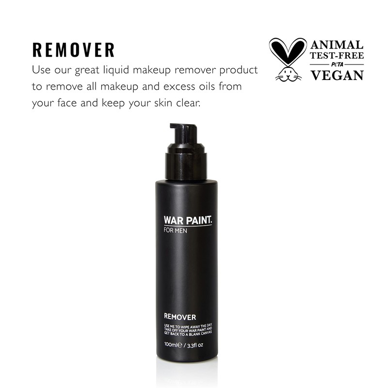 Warpaint for Men - Make Up Remover