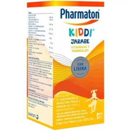 Pharmaton Kiddi syrup Lysine Calcium Multivitaminas BOTTLE 200ml
