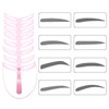 Pack of 8 Eyebrow Stencils for Beginners, Eyebrow Shapes, Eyebrow