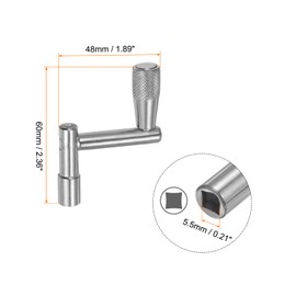 sourcing map Drum Tuning Key Quick Release Z-shaped Drum Keys for Drum Instrument Replacement 2PCS