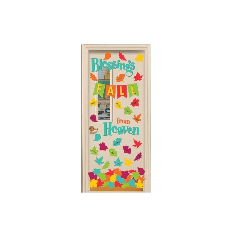 Blessings Fall from Heaven Door Decorating Kit