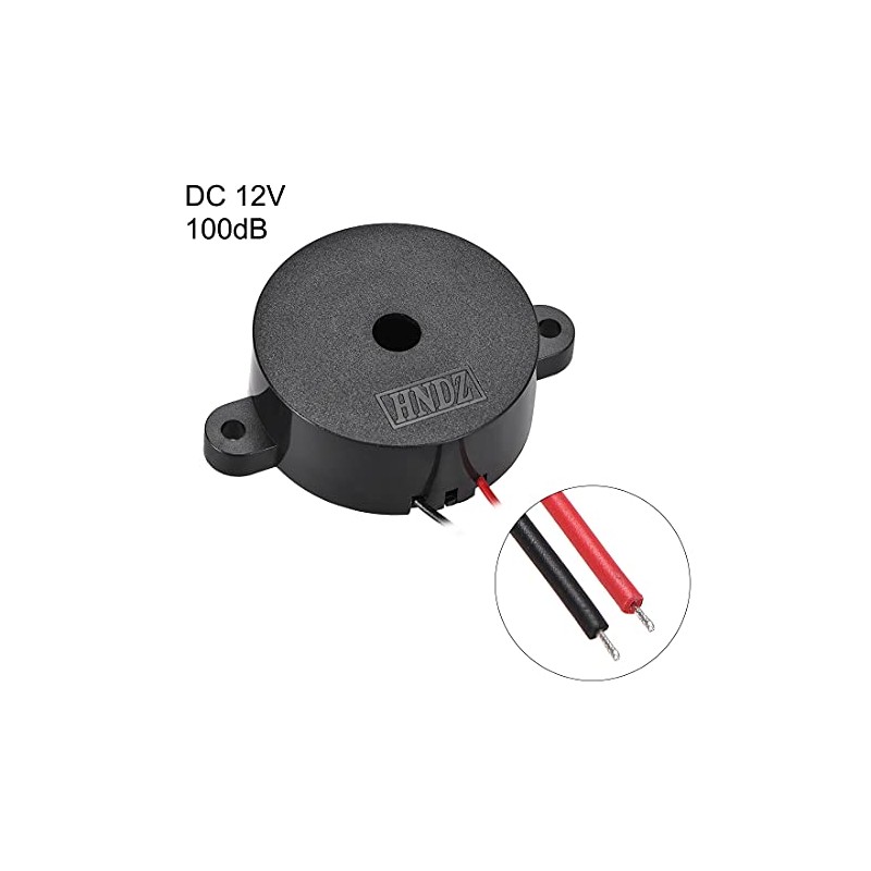 sourcing map DC 12V Active Electronic Buzzer Alarm Continuous Beep