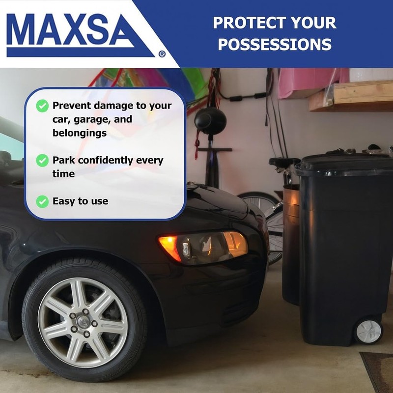 Maxsa 37312 Park Right Dual Laser Parking Guide for Garage