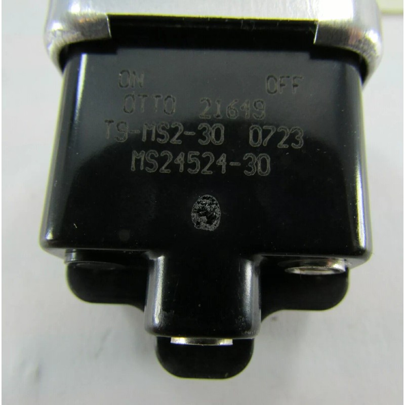 Otto Sealed Military Spec Momentary Toggle Switches 2-Pole 2-Position T9-MS2-30