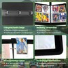 Freyauga Trading Card Album, 4 Pockets Cards Scrapbook Collector's Book