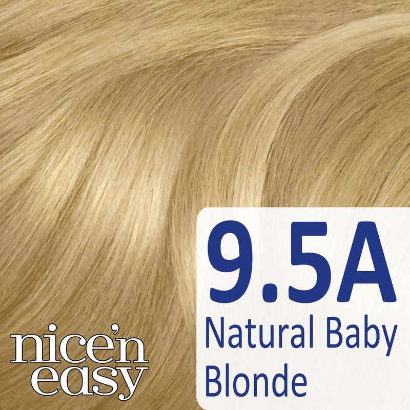 Clairol Nice'n Easy Permanent Hair Dye 101/9.5A Natural Baby Blonde