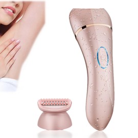 Dispositivo de Depilación Saluaqui, Depiladora Eléctrica a Prueba de Agua IPX6, Depiladora para Mujeres, Máquina de Depilación de Doble Uso Húmedo y Seco