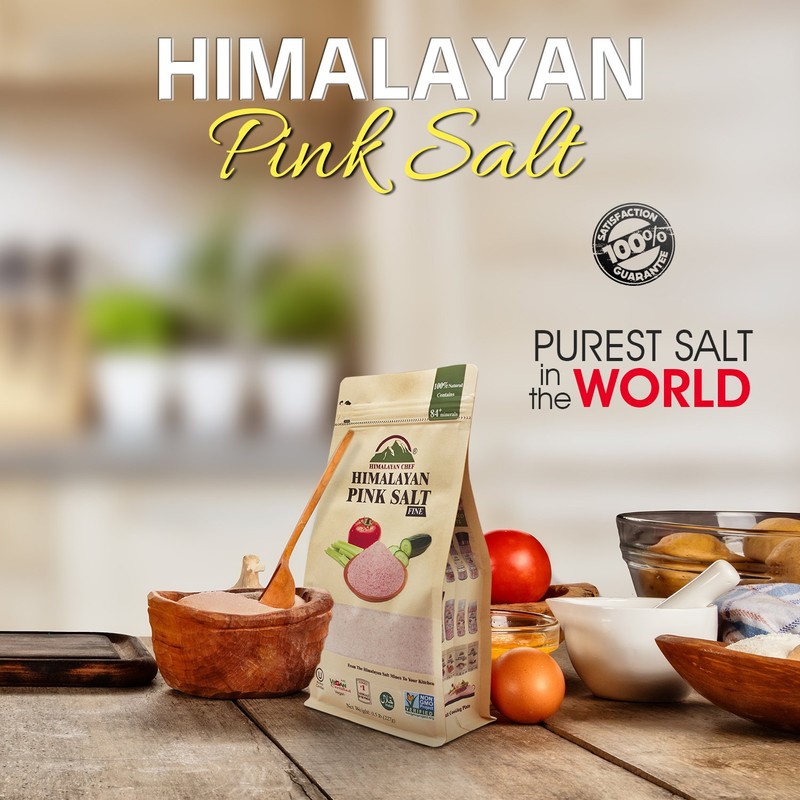 Himalayan Chef Himalayan Pink Salt-Fine-8oz