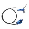 1 Pair Bicycle Hydraulic Disc Brake Four Pistons Aluminum Alloy