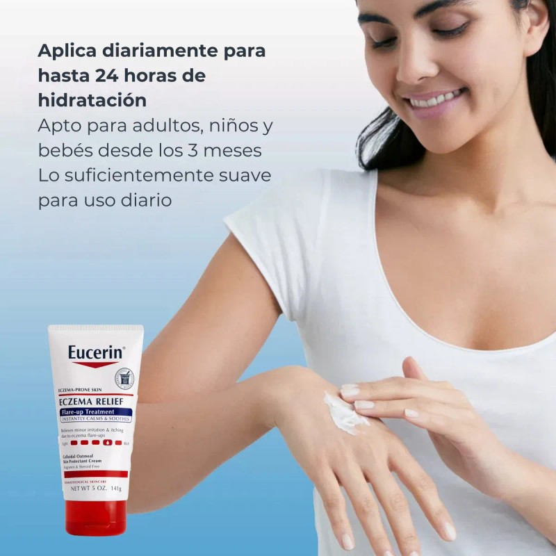 Crema Eucerin Eczema Relief 141g – Tratamiento Para Brotes Y