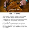 Ironwood Gourmet Nesting Bread Cutting Board with Crumb Catcher, 10.25