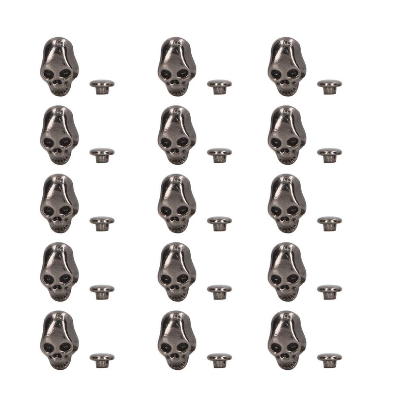 150 Sets Skull Rivets Punk Style DIY Ghost Head Rivets