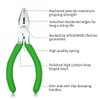 SPEEDWOX Mini Lineman's Pliers with Wire Cutter 4-1/2 Inches Multi