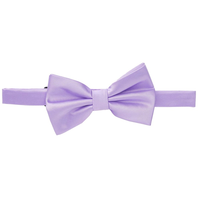 DonDon Men's Handmade Silk Look Bow Tie 12 x 6