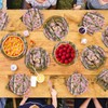 Greencian 96Pcs Pink Hunting Deer Camo Party Decorations, Serves 24