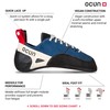 Ocun Advancer LU Climbing Shoe, Dark Blue, Mens 5.0/Womens 6.0