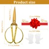 Grand Opening Ribbon Cutting Ceremony Kit, 7.55'' Gold Scissors