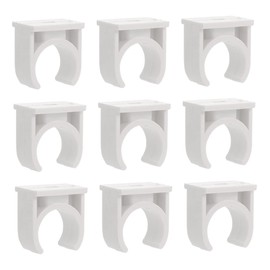 COHEALI Durable U Shape Clamp Holder Lightweight Clips for Fast Installation for Organizing Pipes and for