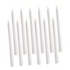 Luz de Vela LED Halloween Navidad, 12 Piezas Poste Largo