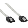 InLine® 18900 SATA Cable, 0.75 m, transparent