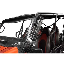 TUSK Wing Vent Kit 24" Wing with 1 7/8" Roll Cage Clamps for Kawasaki Teryx4 800 S LE 2021-2025