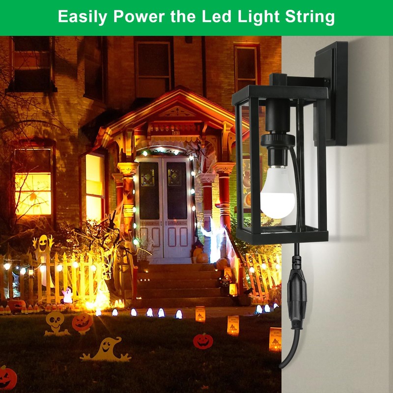 UYODM 2 Pack 3 in 1 Light Socket Outlet Adapter,