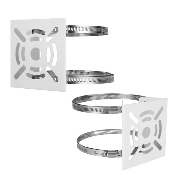 [Set of 2] Security Camera, Mounting Hardware, Pole, Camera Bracket,