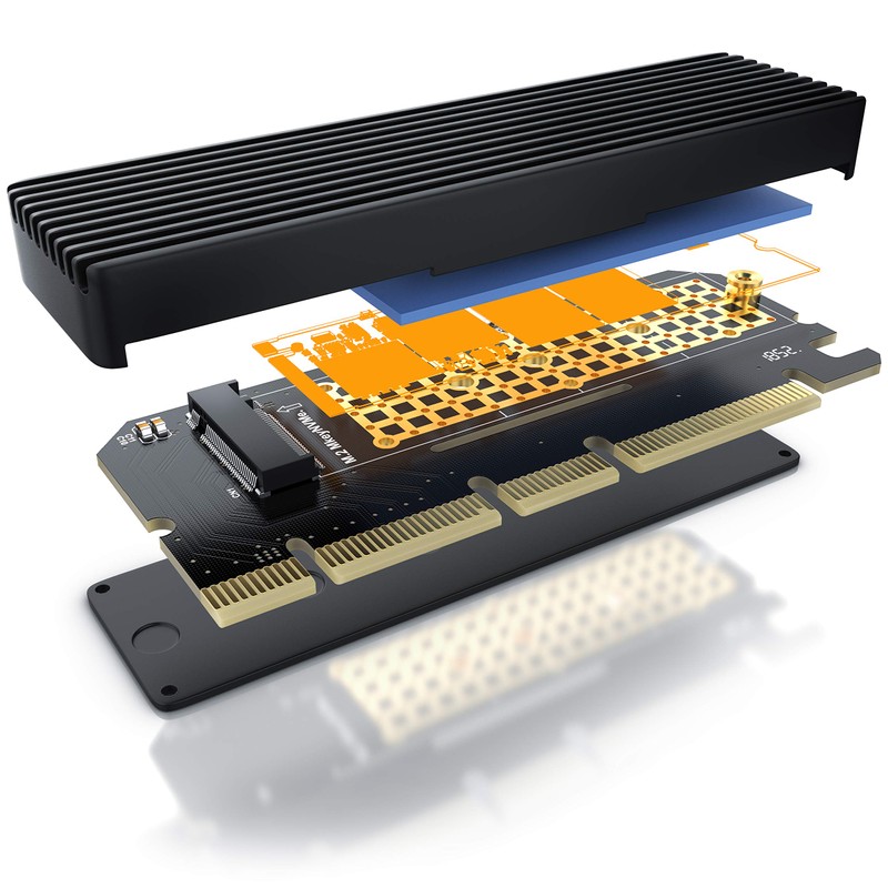 CSL - PCIe expansion card for M.2 Key-M SSDs -