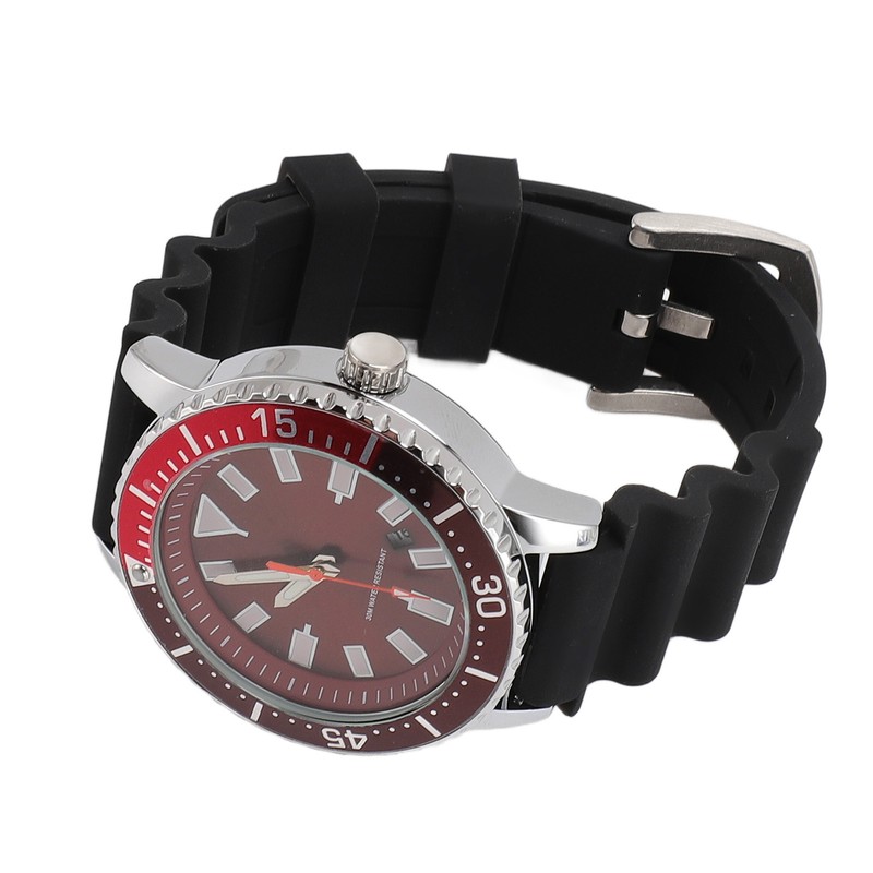 Rotating Bezel Watch Luminescent Automatic Date Analog Display Calendar Waterproof