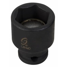 Sunex 809MMG 1/4-Inch Drive 9-Mm Magnetic Impact Socket